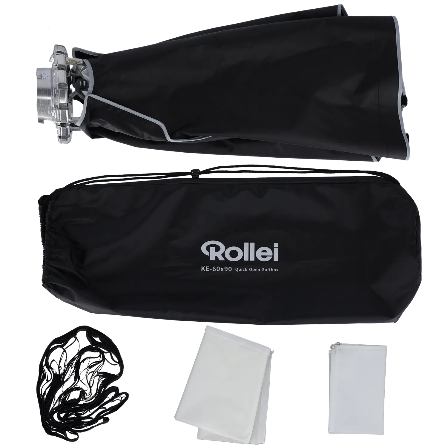 Rollei Click Softbox softbox Bowens 60x90 cm con griglia