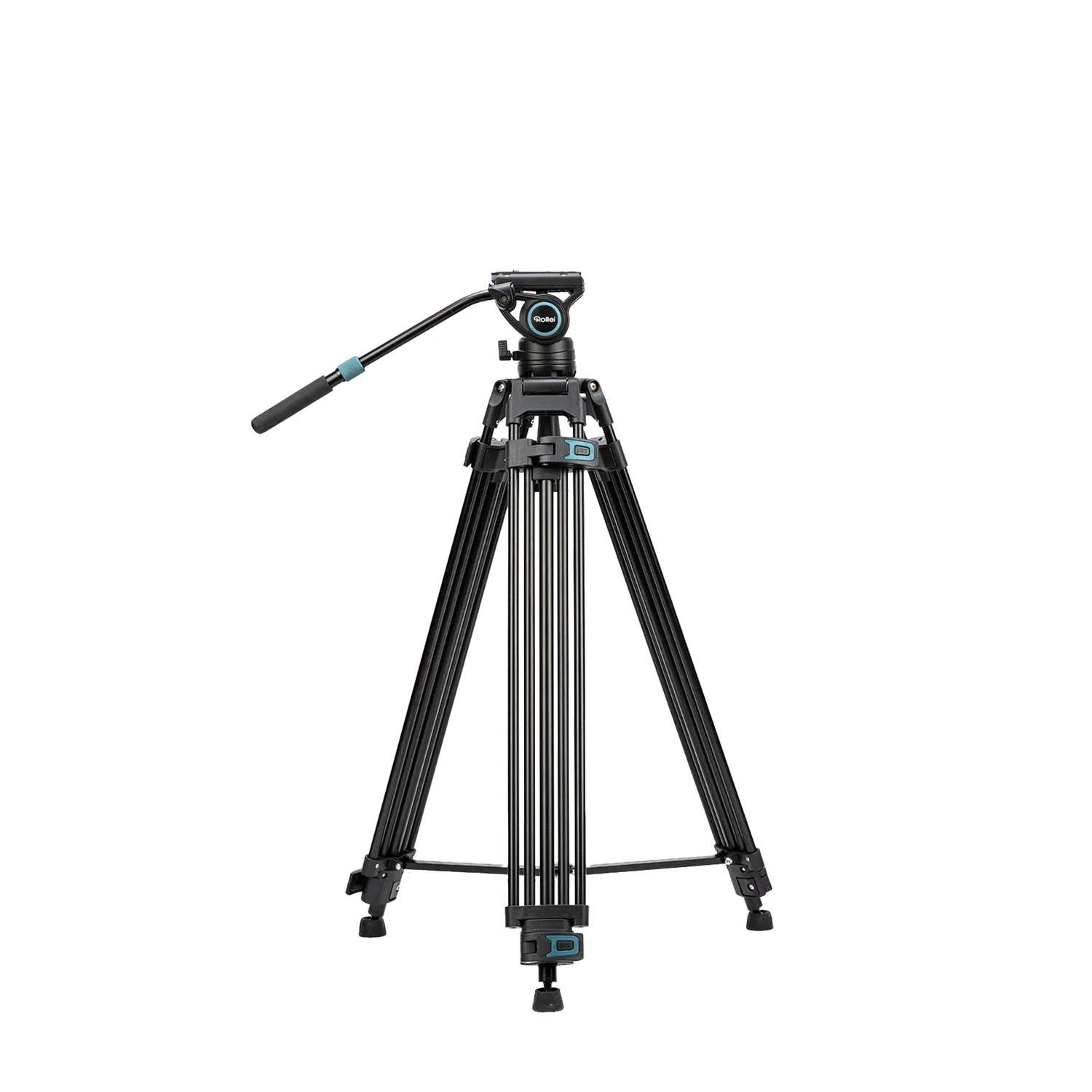 Rollei V9i treppiede video bundle con carrello 8 kg fluido