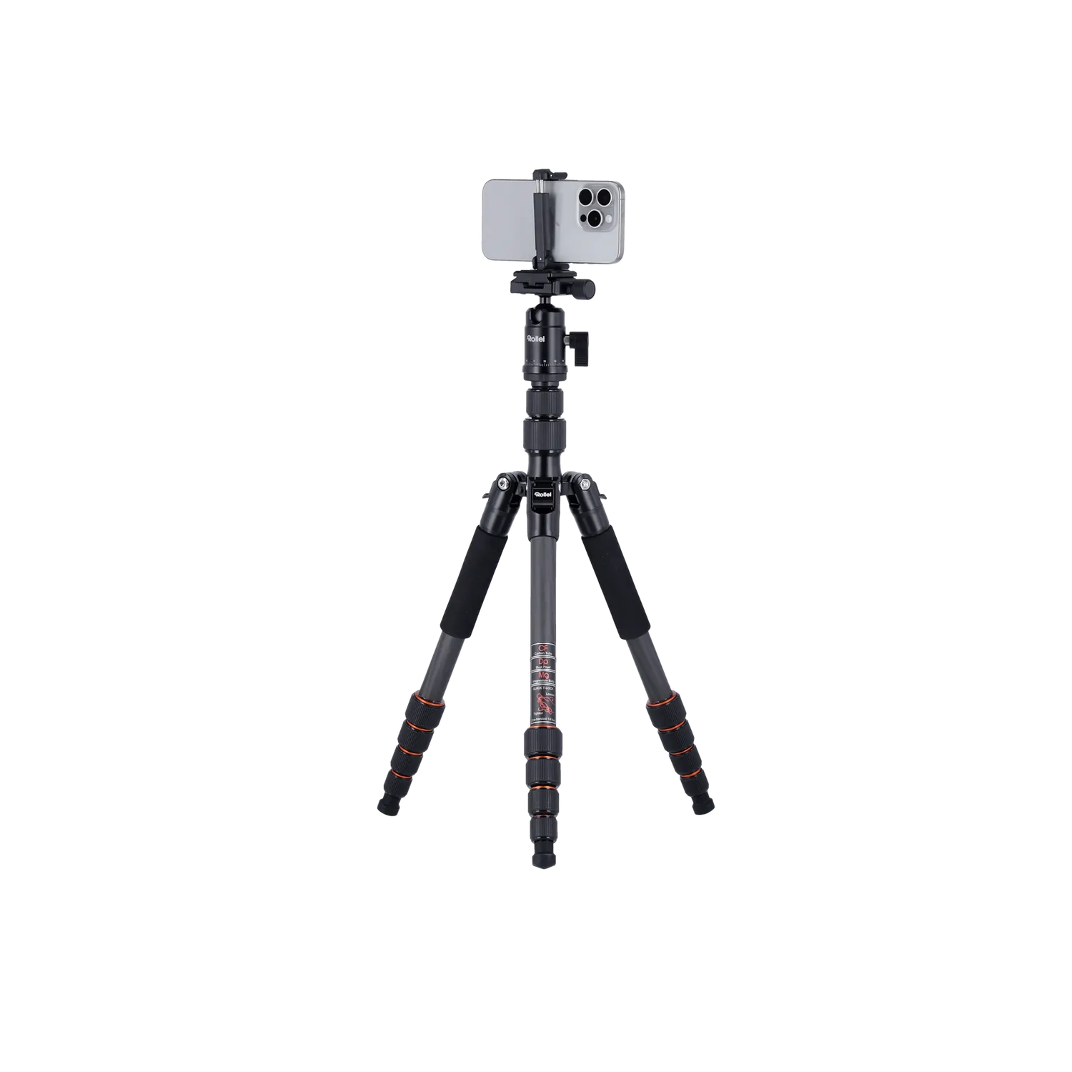 Rollei Compact Traveler No.1 treppiede carbonio nero 8kg