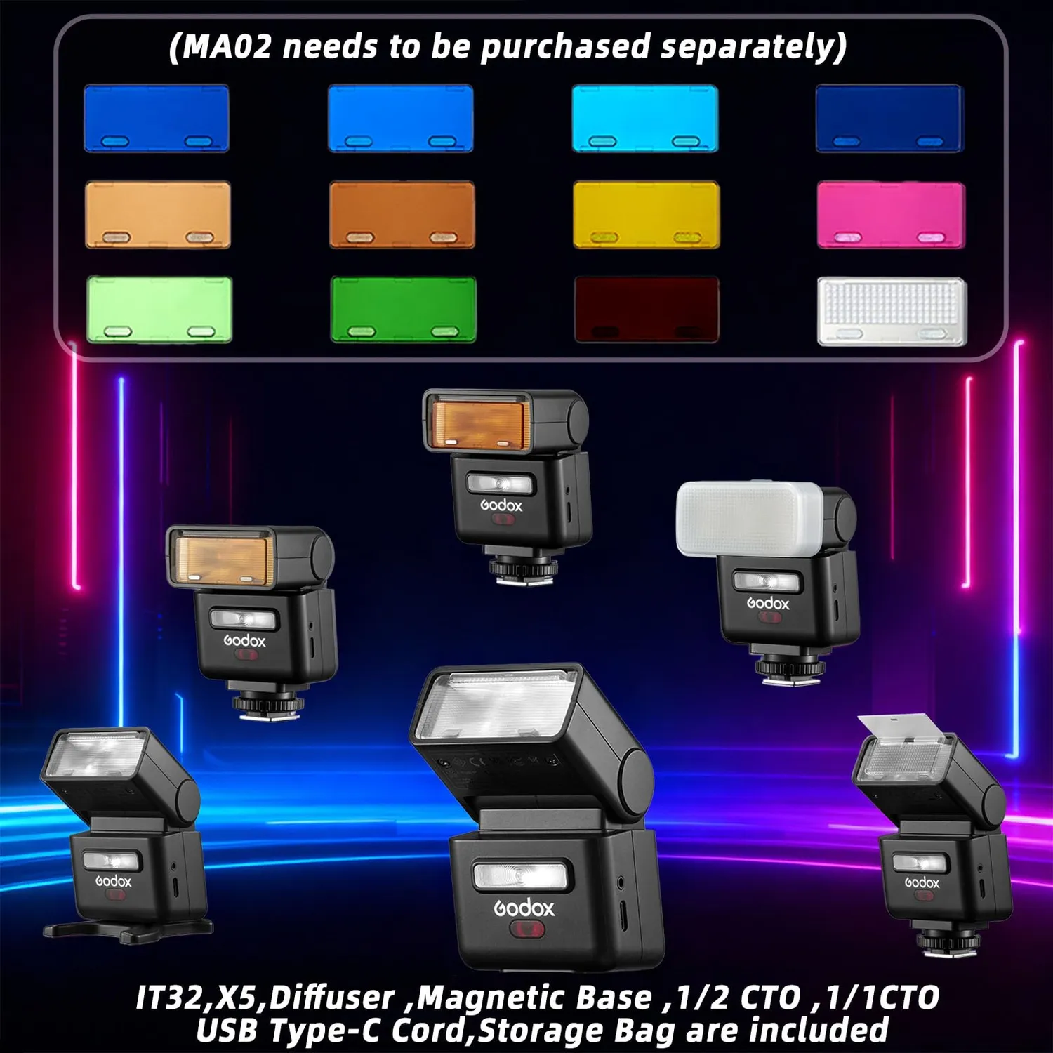 Godox iT32 + X5N flash TTL per Nikon con trigger