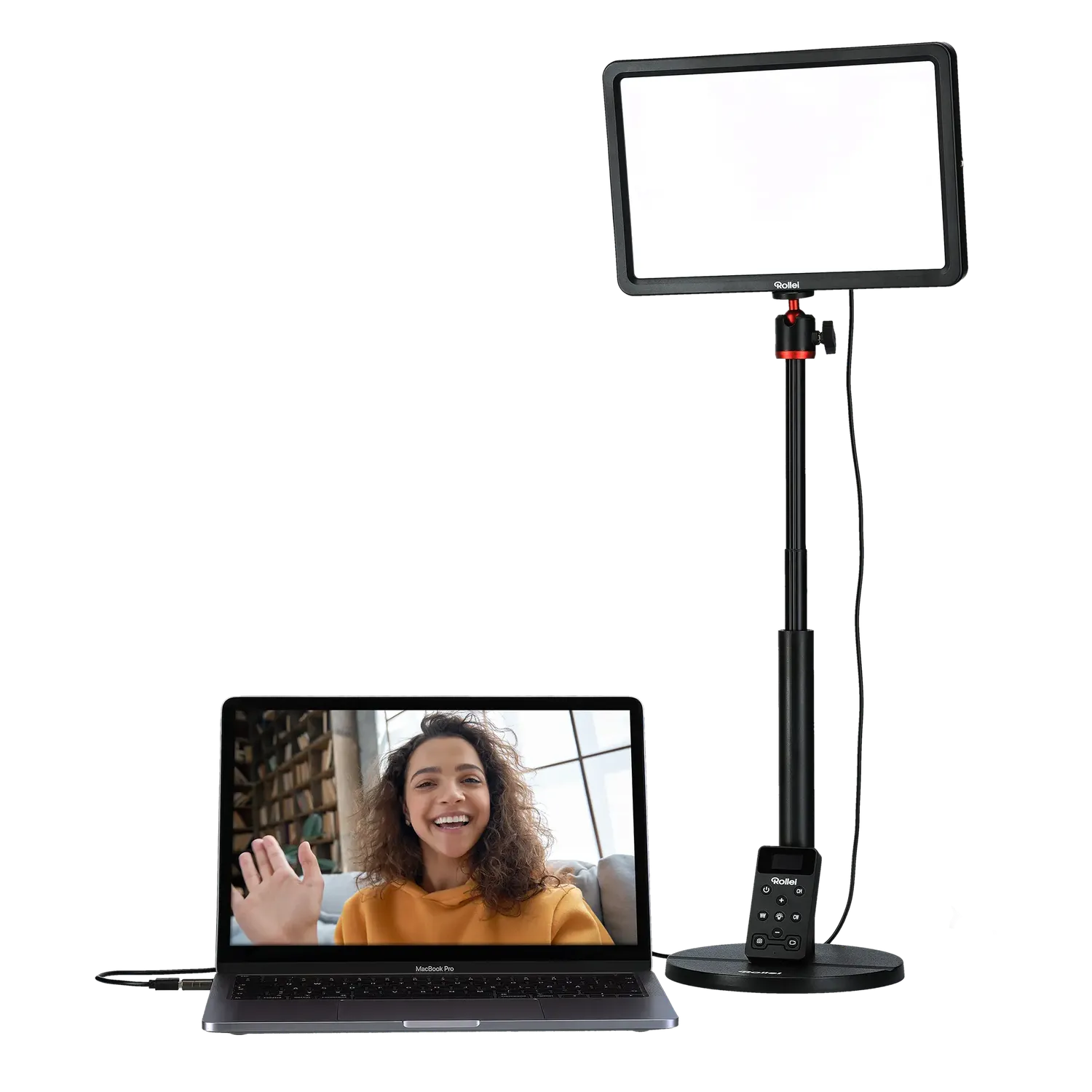 Rollei LUMIS Key Light Pro pannello LED streaming 27cm