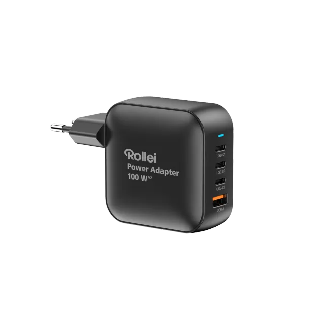 Rollei Energy caricatore 100W USB-C USB-A multiporta GaN