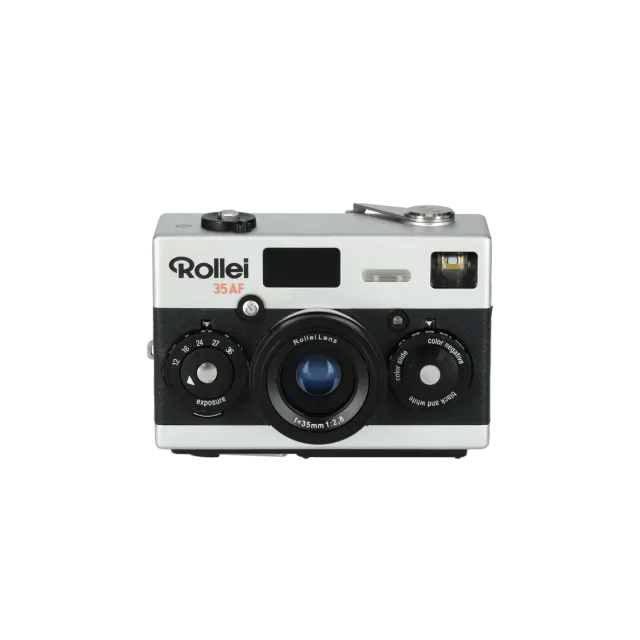 Rollei 35 AF fotocamera analogica 35mm f/2.8 nera