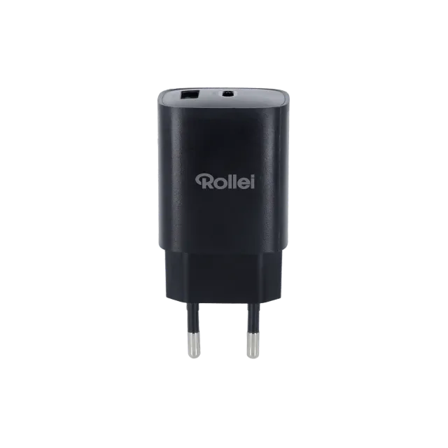 Rollei caricatore rapido 30W GaN USB-C USB-A