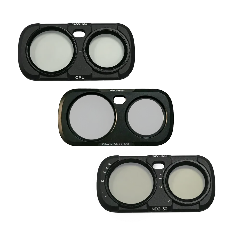 Rollei Insta360 Luna Ultra set filtri CPL VND Mist