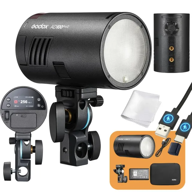 Godox AD100 Pro II flash tascabile 100Ws TTL