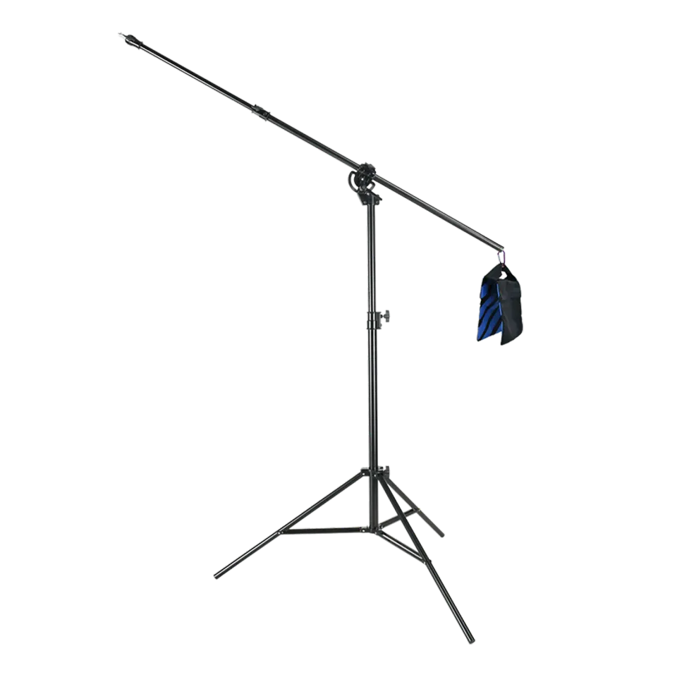 Rollei Boom Stand stativo studio 138-379 cm con contrappeso