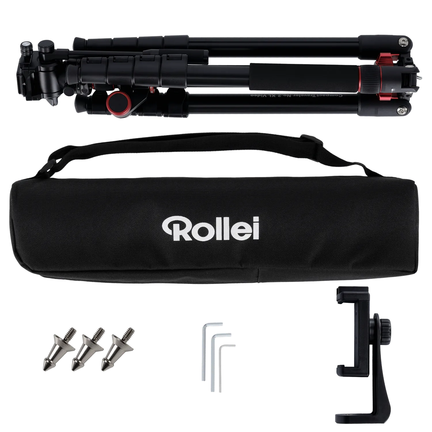 Rollei Compact Traveler No.2 XL treppiede video 5 kg