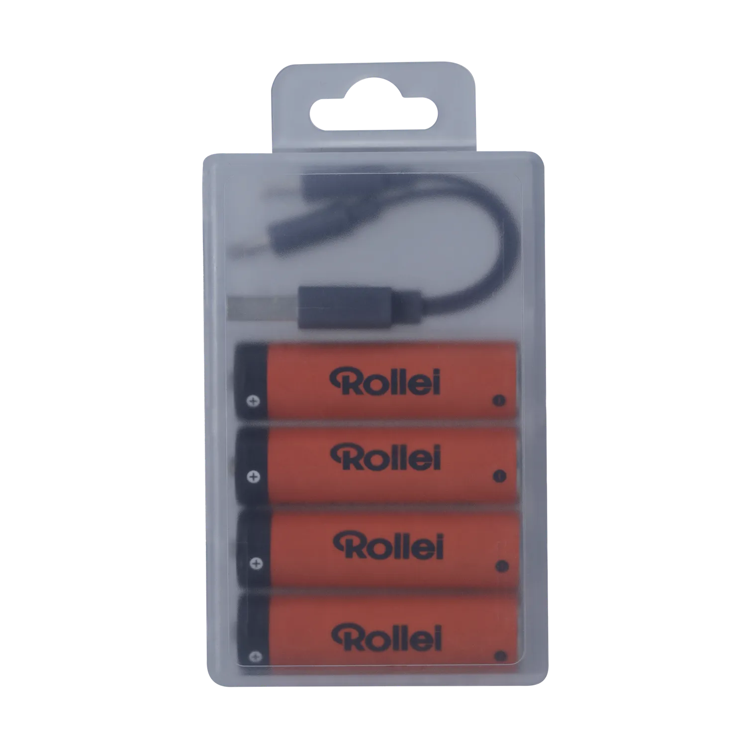 Rollei Batterie ricaricabili USB-C AA 4 pz 1332 mAh