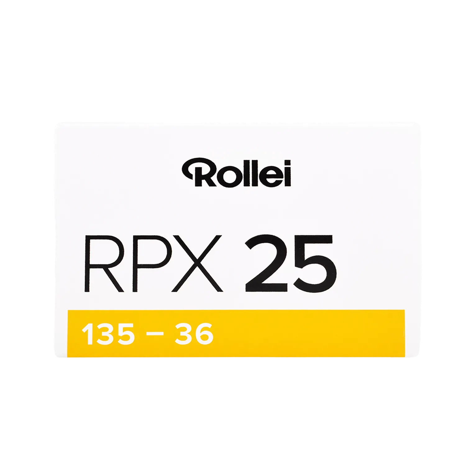 Rollei RPX 35mm 135/36 ISO 25 pellicola bianco e nero