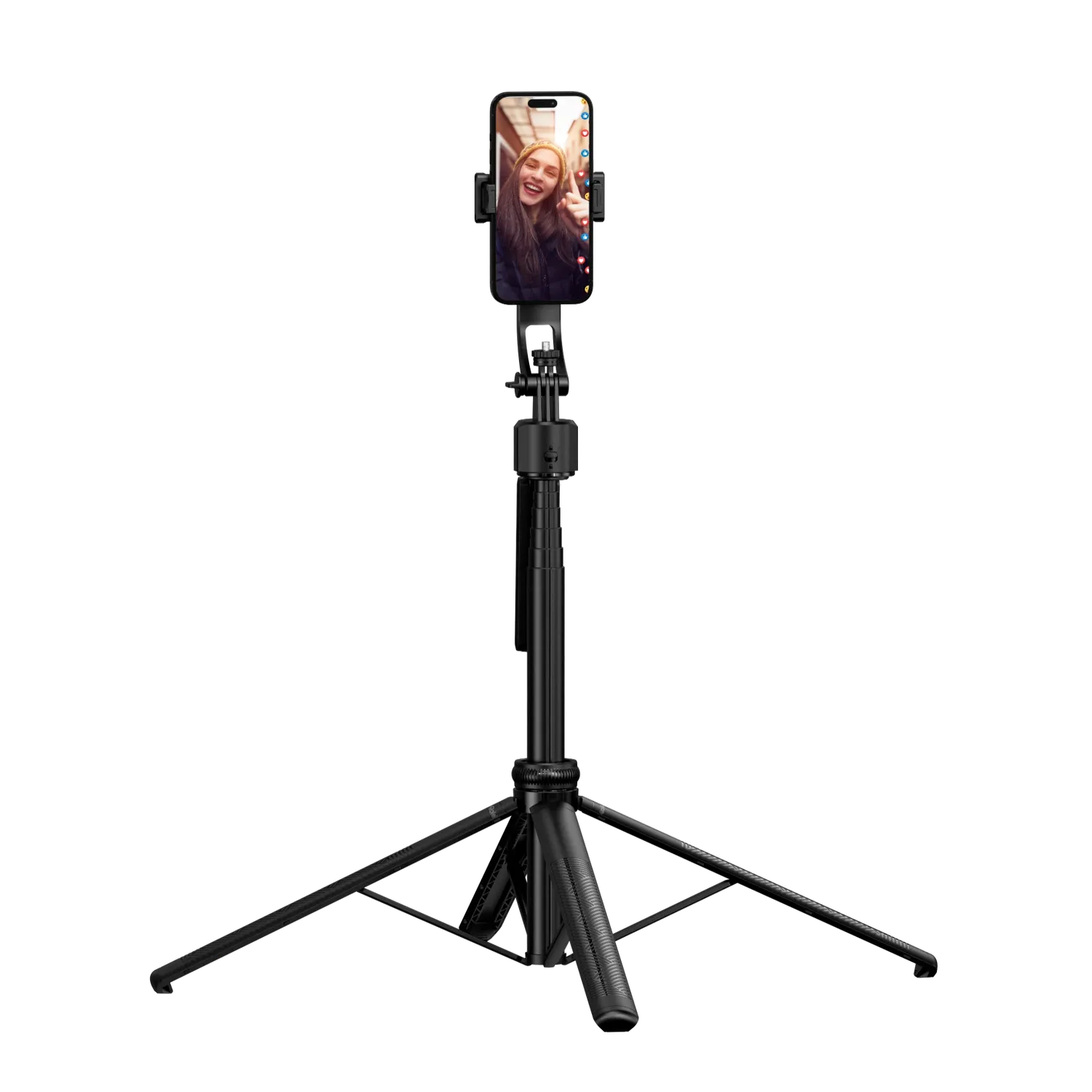 Rollei Easy Creator Quadpod treppiede smartphone AI tracking