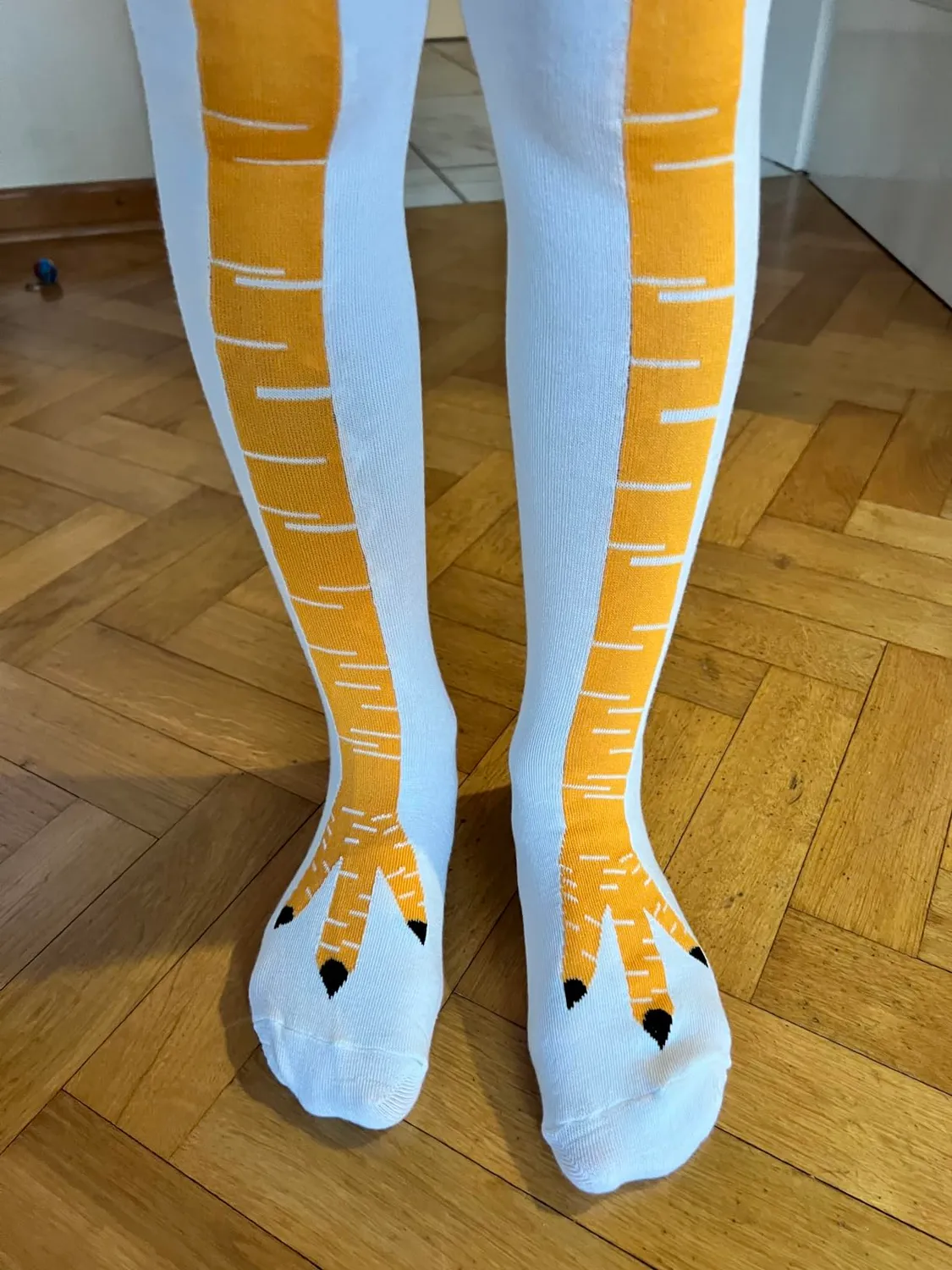 FGen calzini cosplay zampa pollo 2 paia divertenti