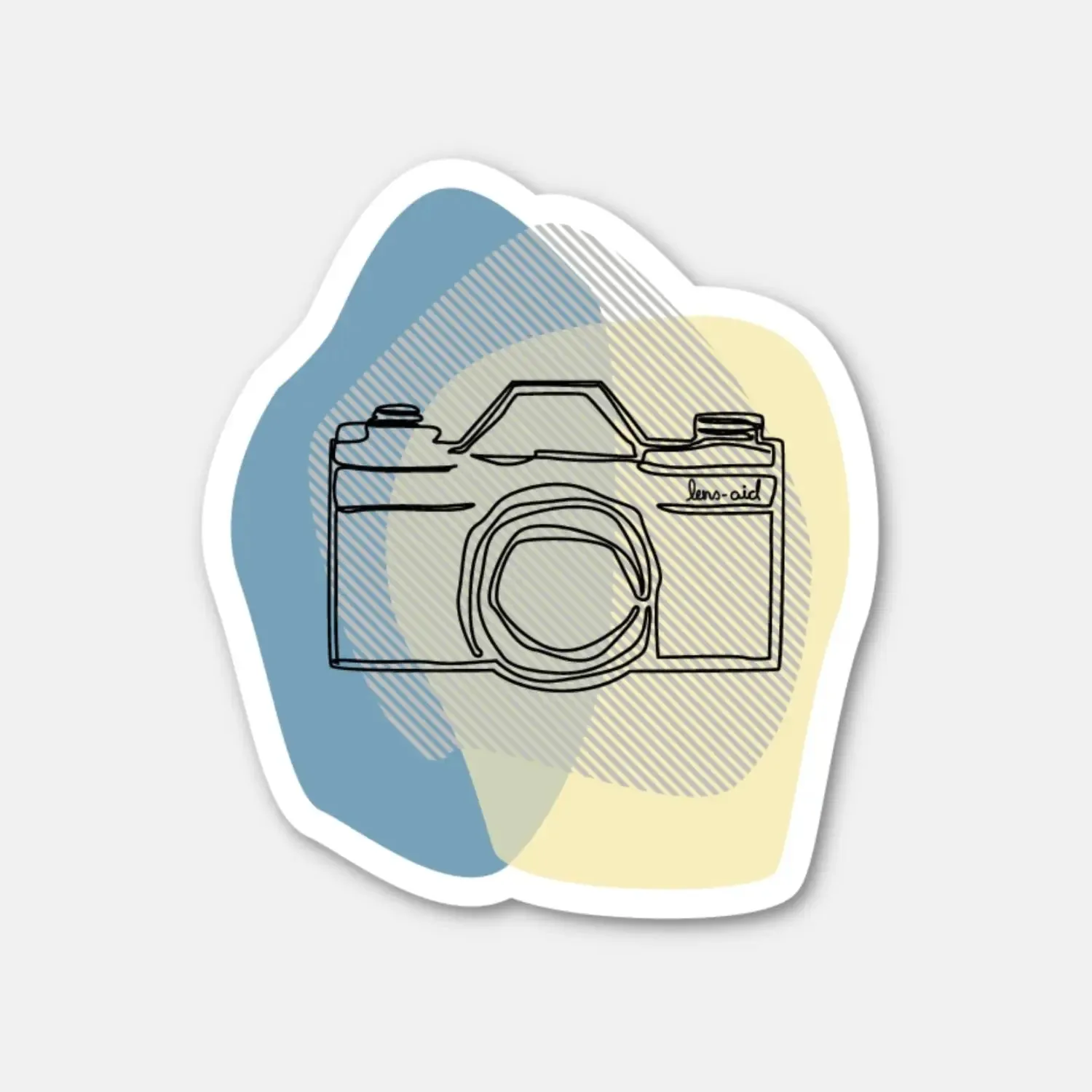 LENS-AID set 10 sticker fotografici impermeabili
