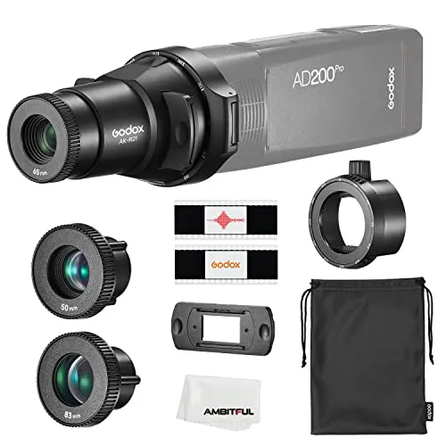 Godox AK-R21 proiettore flash conico kit lenti