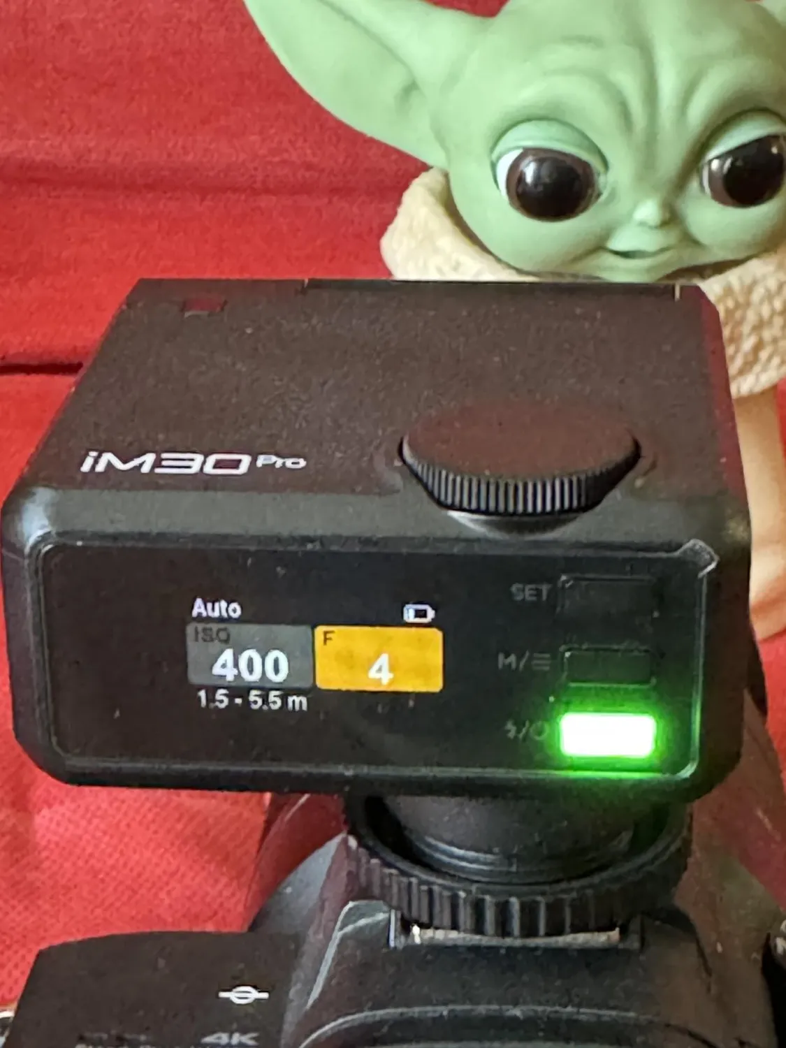 Godox iM30Pro mini flash GN15 slitta universale USB-C