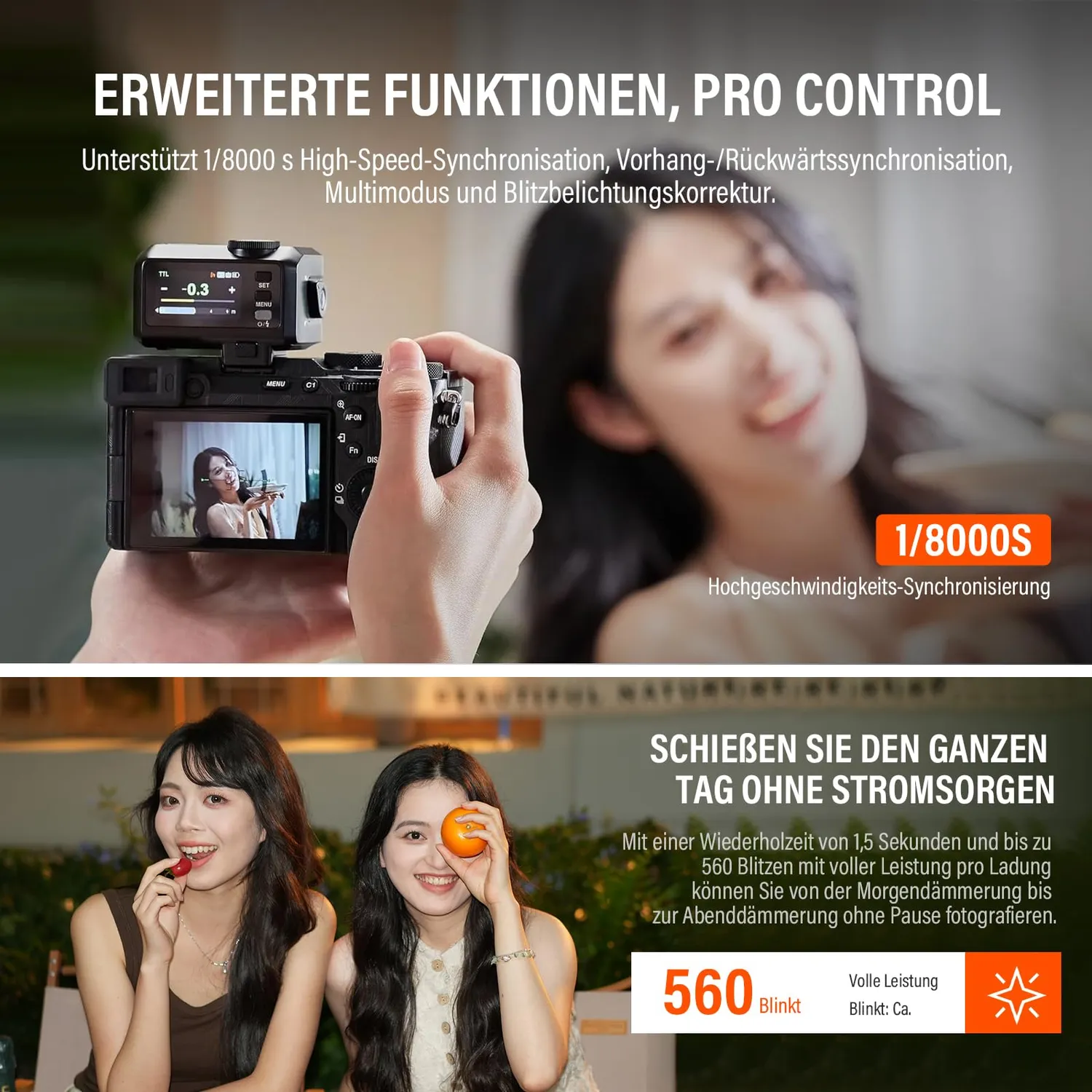 Godox iT30Pro-C flash TTL per Canon nero tascabile
