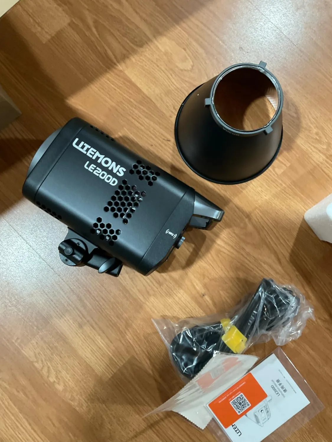 Godox Litemons LE200D luce video LED 2-pack Bowens nero