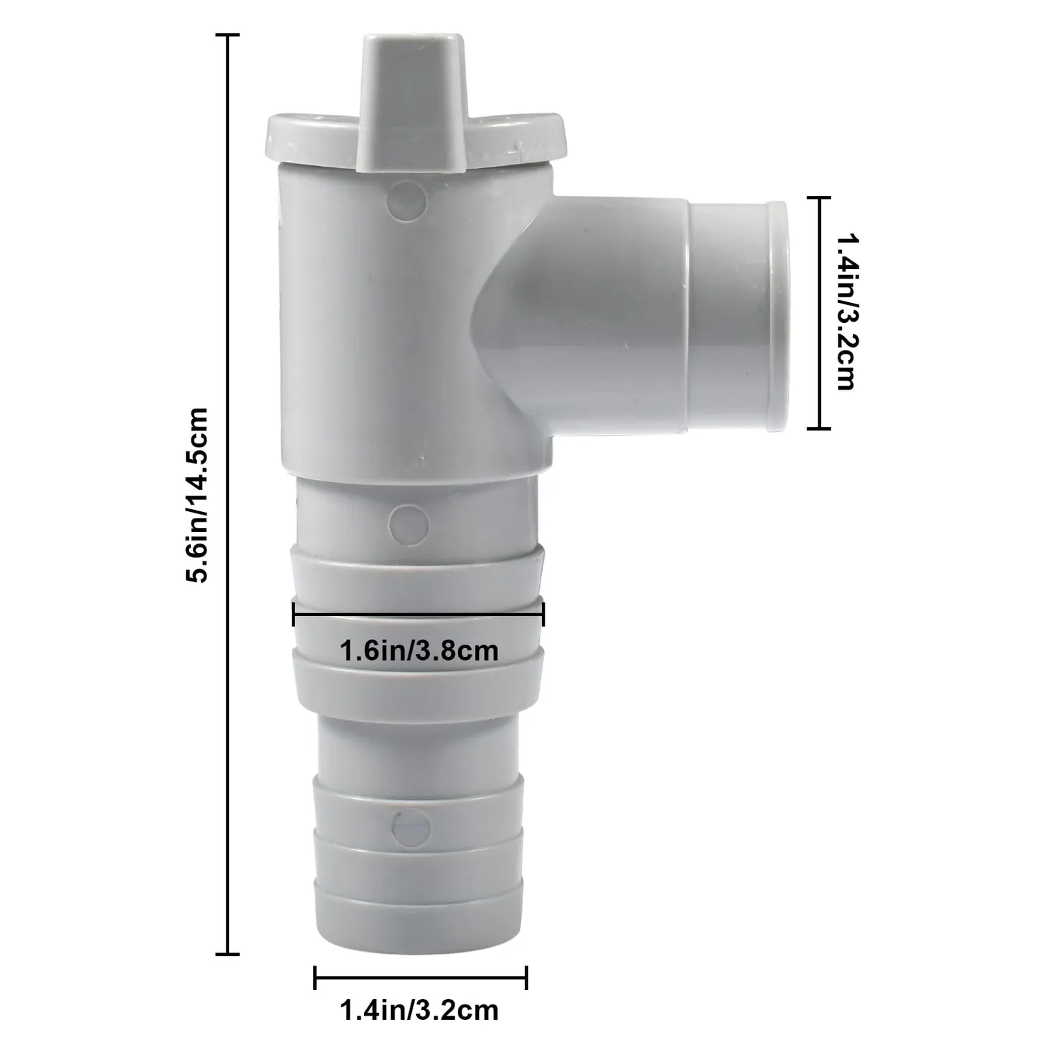 FGen Valvola Piscina 32 mm Set Collegamento 10 Pezzi