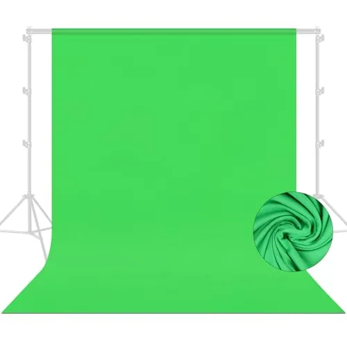 Yanuoda fondale green screen 3x3 m verde chromakey
