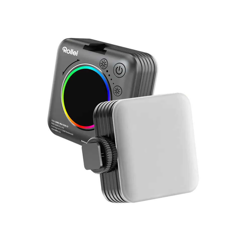 Rollei LUMIS Mini RGB V3 luce LED 2 pezzi tascabile