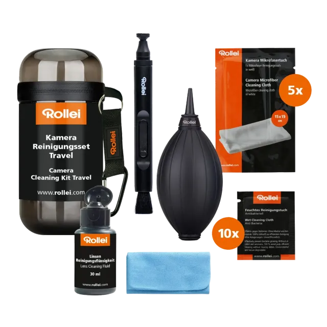 Rollei Cleaning Kit Travel Kit Pulizia Fotocamera