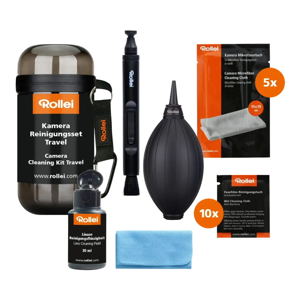 Rollei Cleaning Kit Travel Kit Pulizia Fotocamera