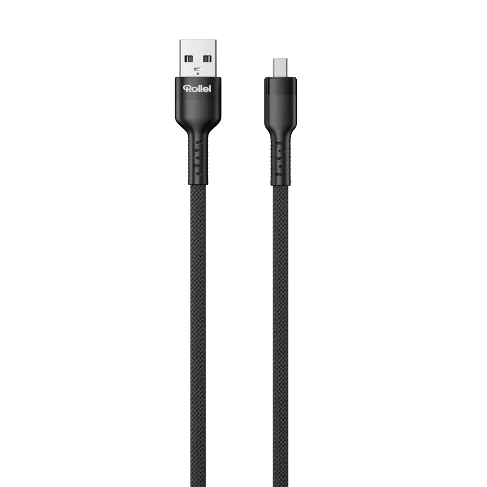 Rollei Cavo USB-A Mini-USB B8 1,2 m nylon 480 Mbps