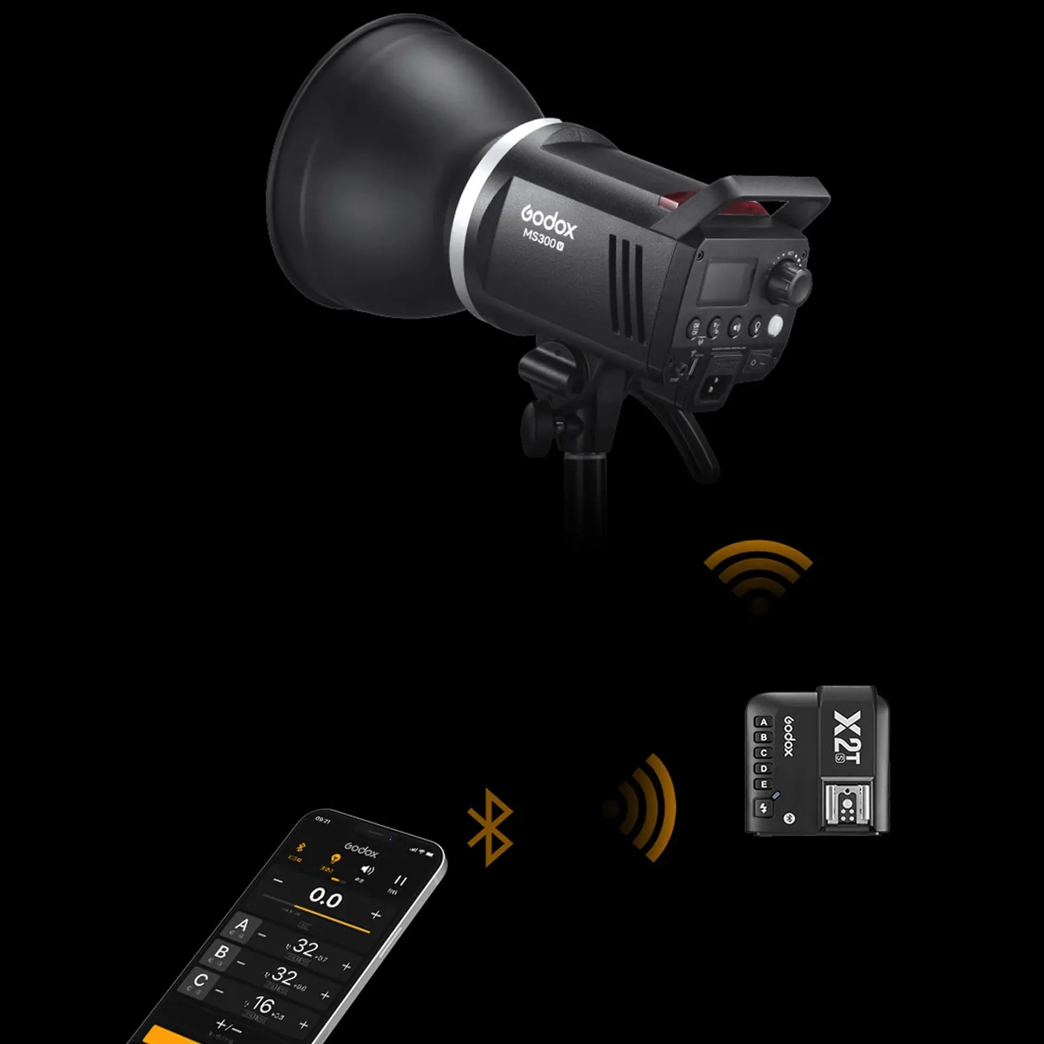Godox MS300-V Flash Studio 300Ws Bowens LED