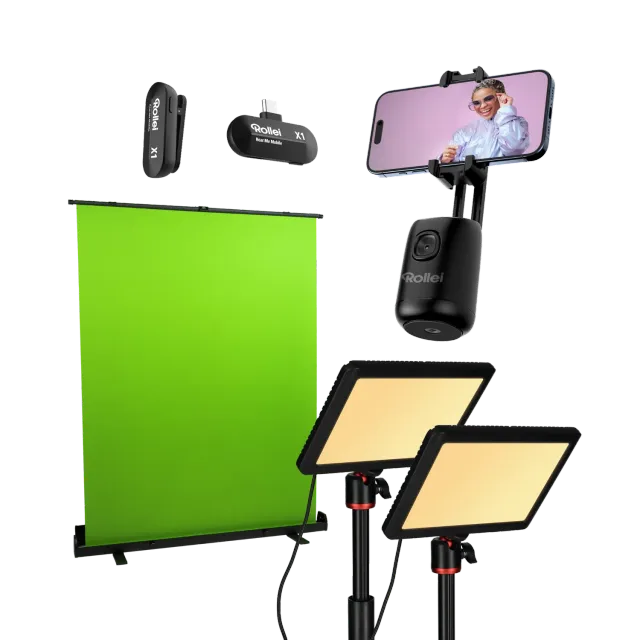 Rollei Easy Streaming Desktop Bundle kit streaming