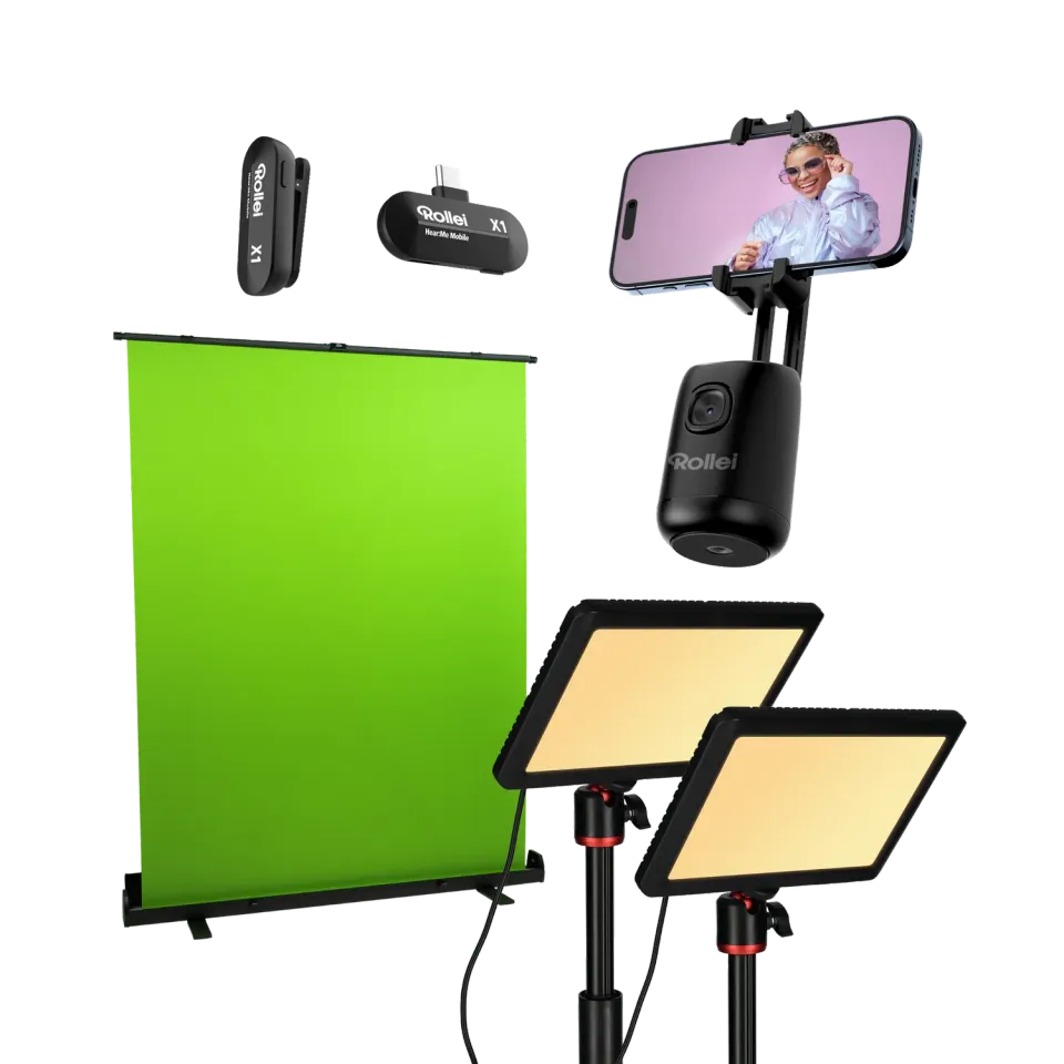 Rollei Easy Streaming Desktop Bundle kit streaming
