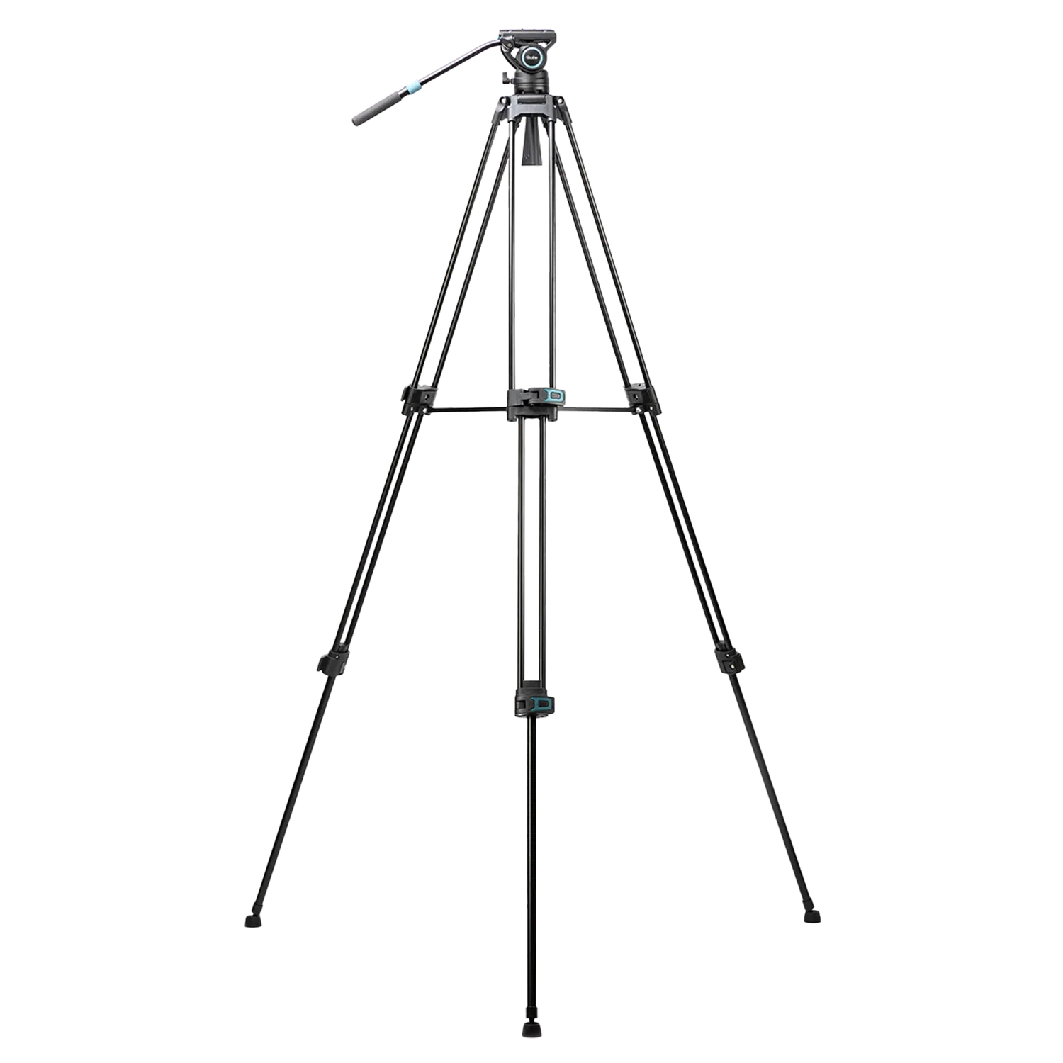 Rollei V9i treppiede video bundle con carrello 8 kg fluido