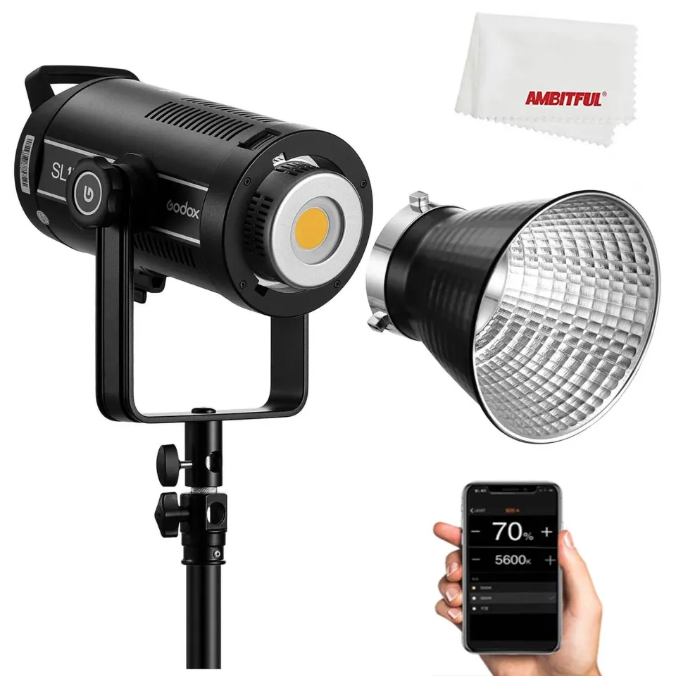 Godox SL150III luce video LED 160W 5600K Bowens