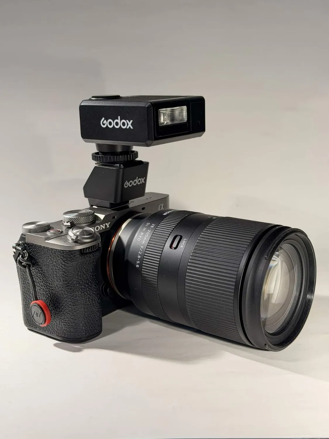 Godox iM30Pro mini flash GN15 slitta universale USB-C