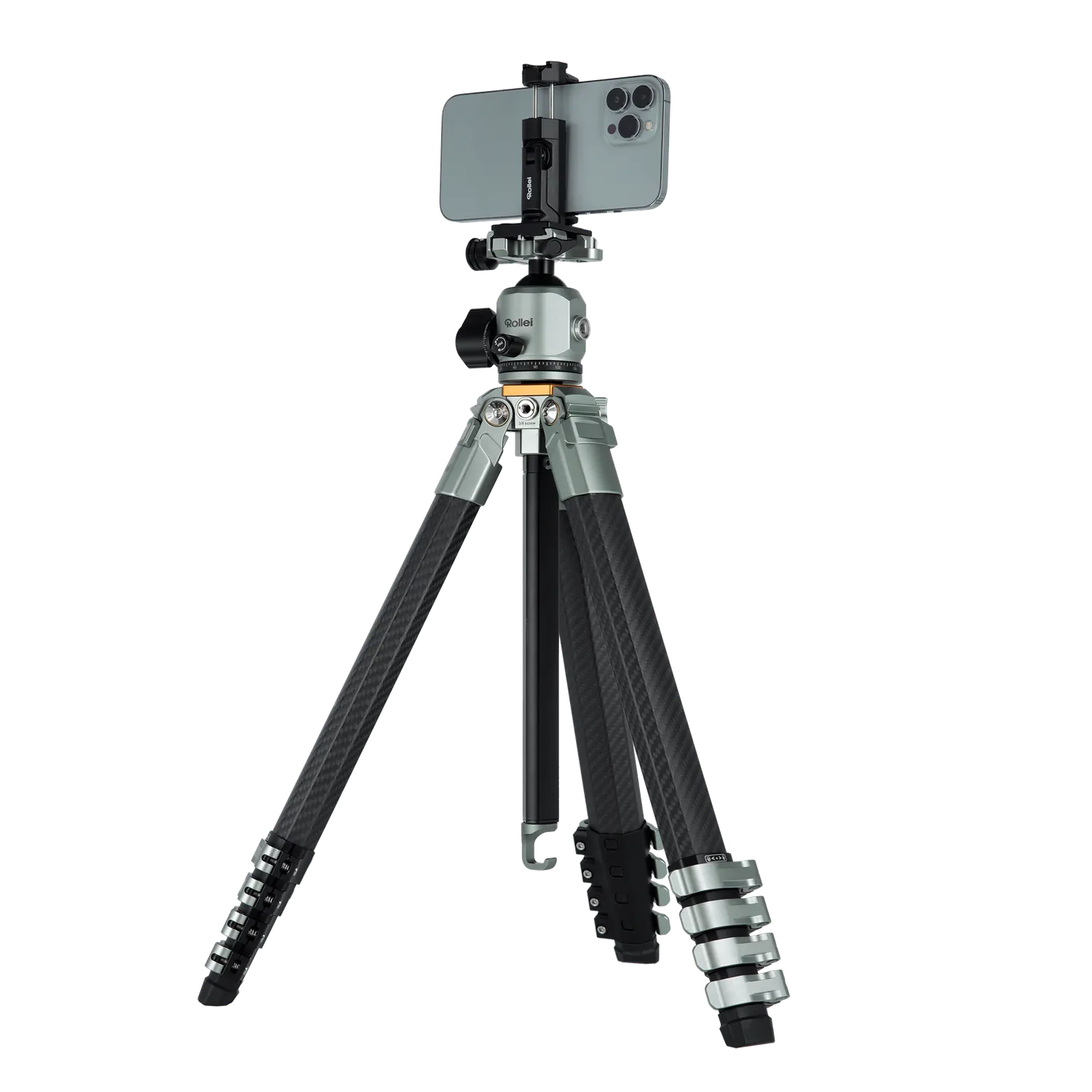 Rollei Lion Rock Traveler Pro Treppiede Carbonio 160 cm