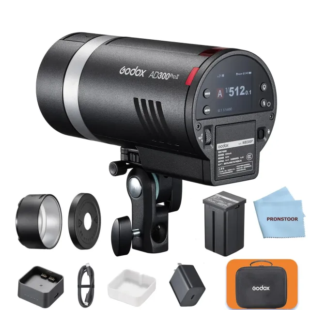Godox AD300Pro II flash esterno 300 Ws TTL HSS bicolore