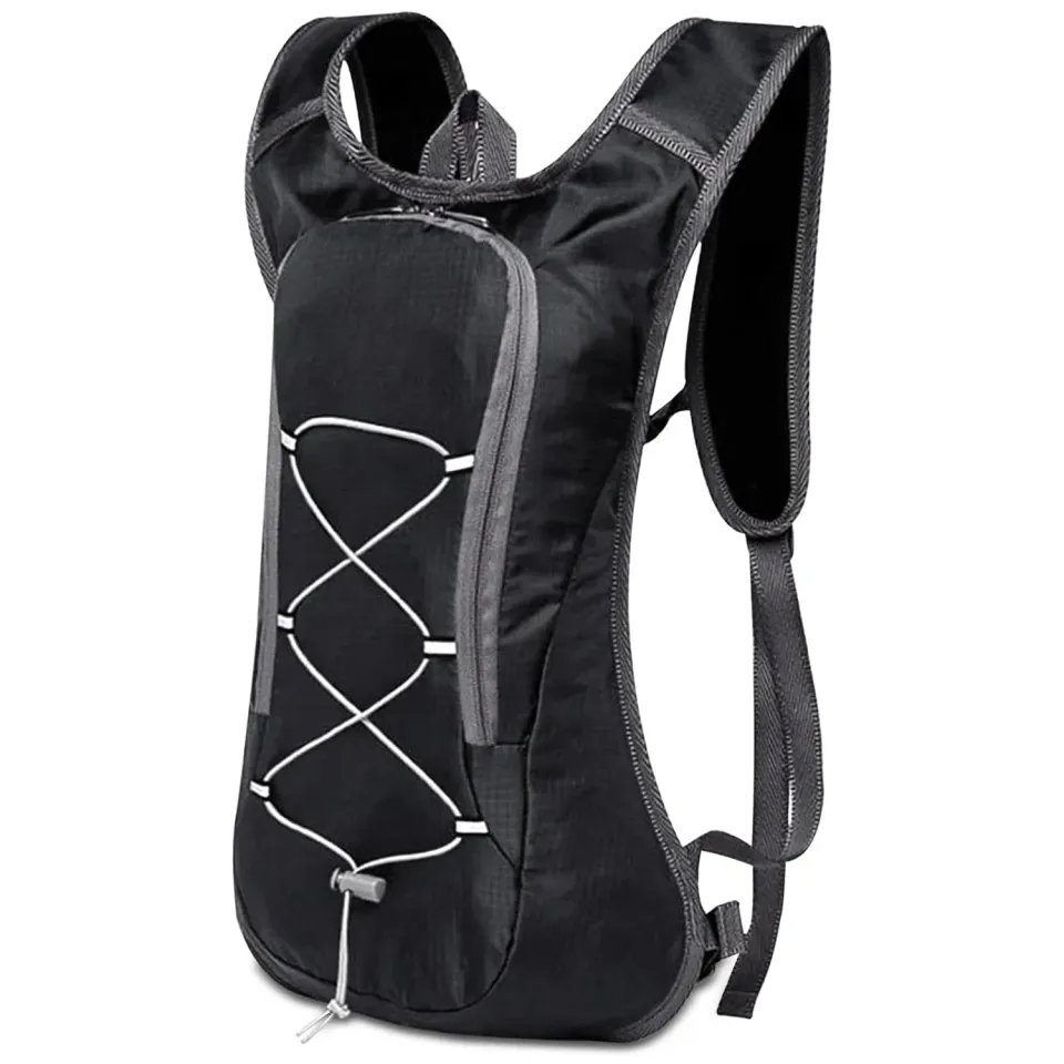 FGen Zaino Ultraleggero MTB Trekking Nero 43x28x8 cm