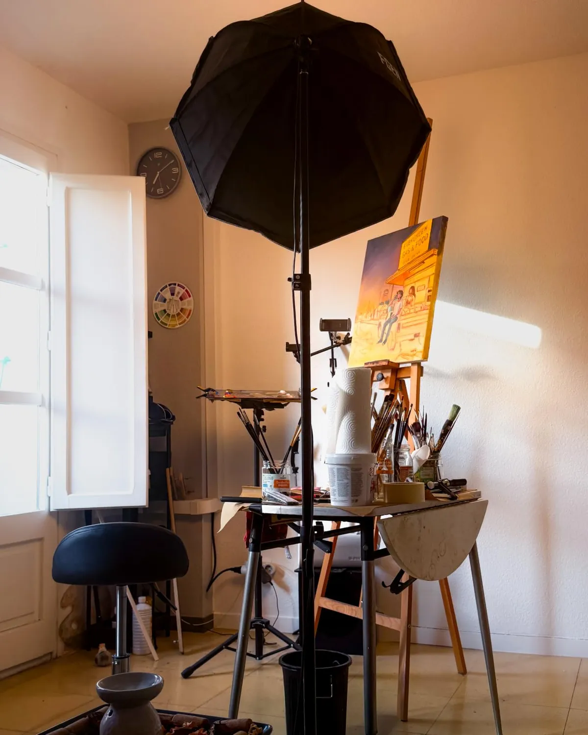FGen Softbox 70cm kit studio 2x120W 3000-6500K