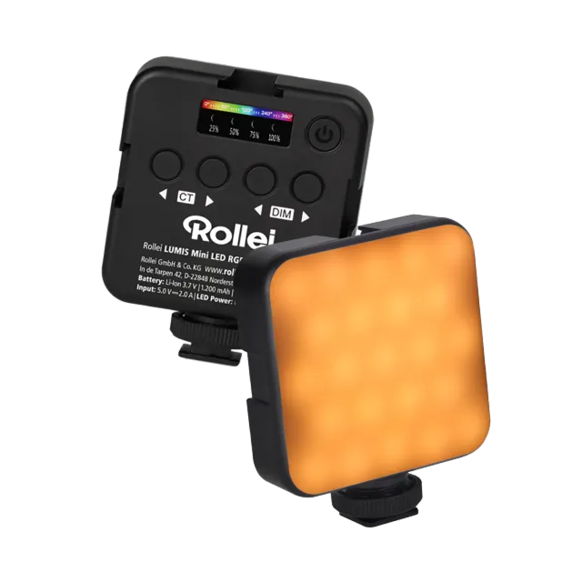Rollei Lumis Mini LED RGB luce tascabile 2 pezzi