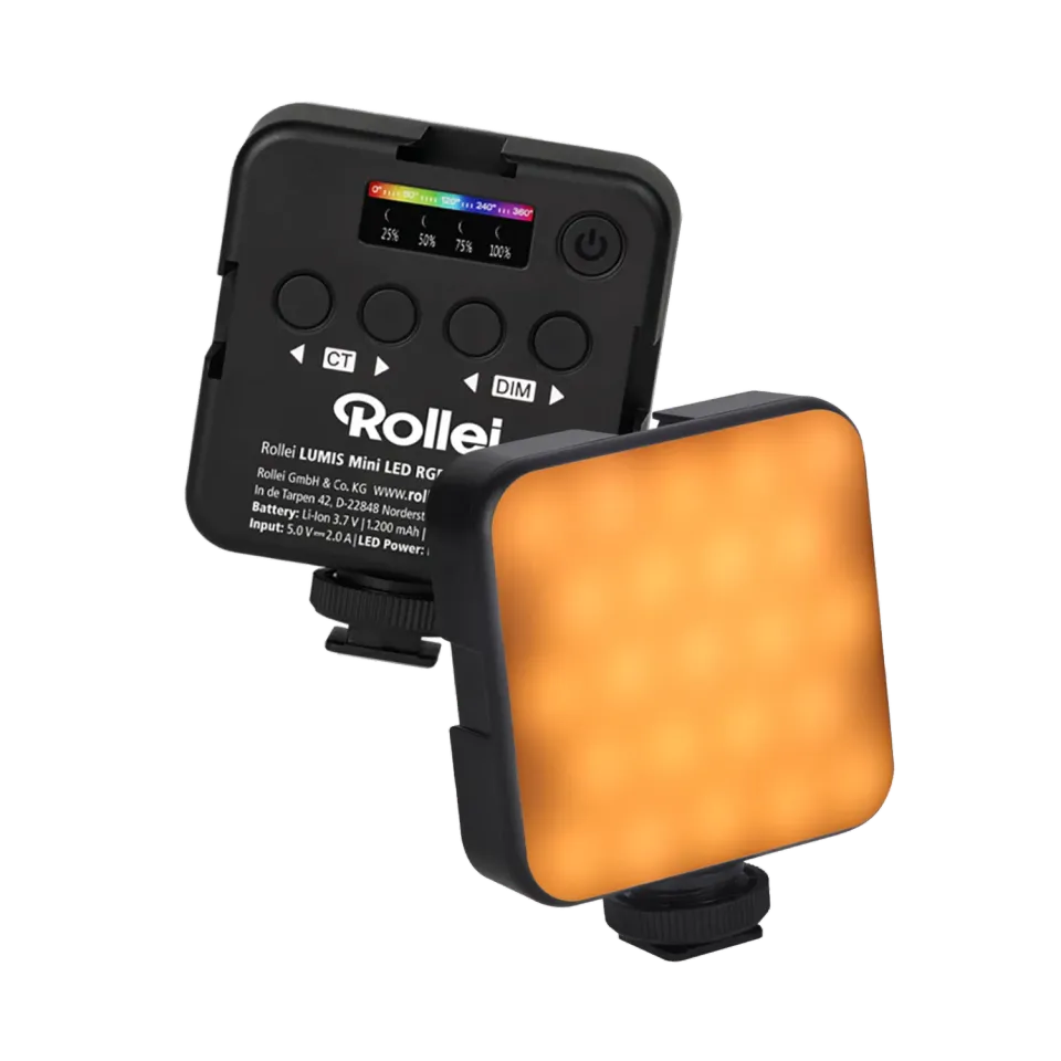 Rollei Lumis Mini LED RGB luce tascabile 2 pezzi