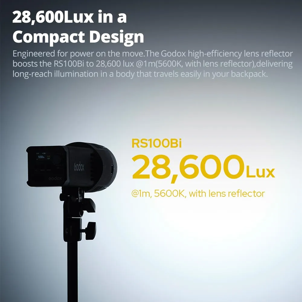 Godox Knowled RS100R luce continua LED 100W RGB