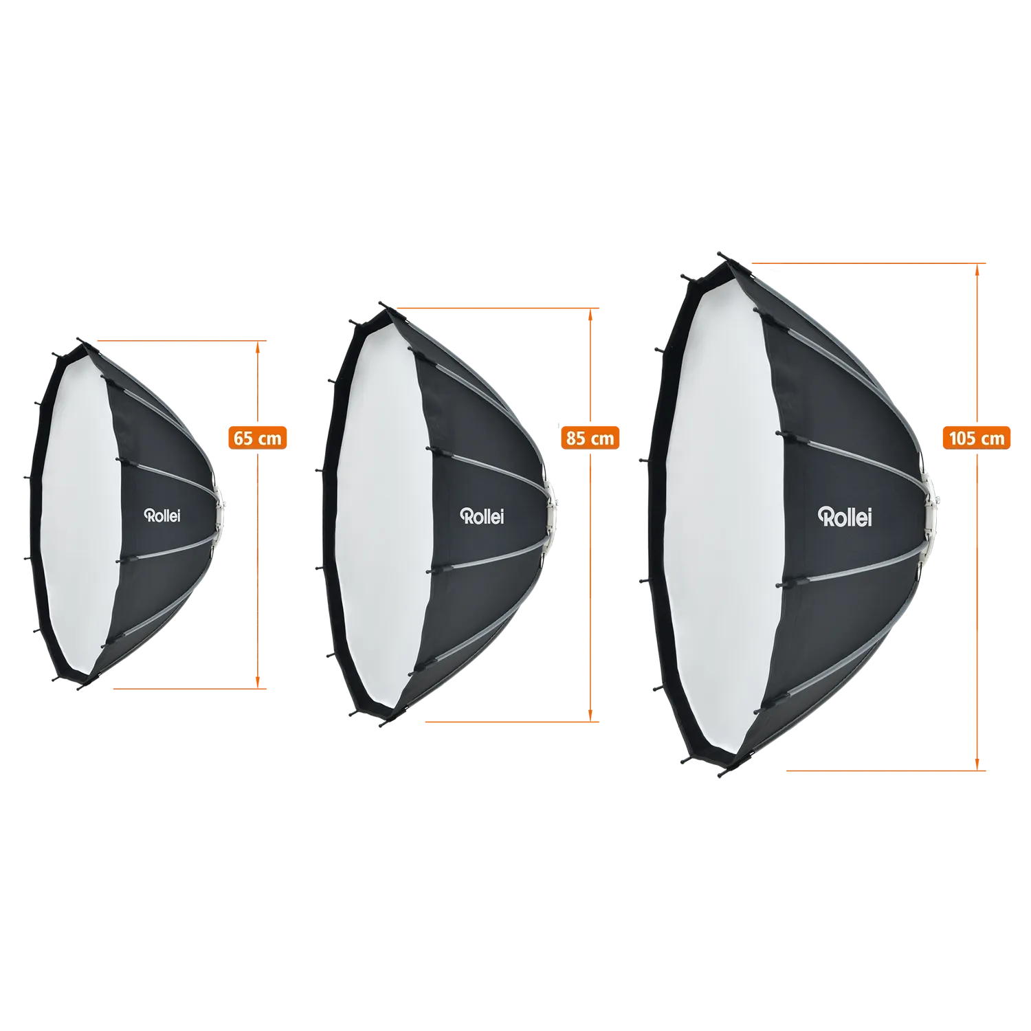 Rollei Beauty Dish 85 cm luce studio attacco Bowens