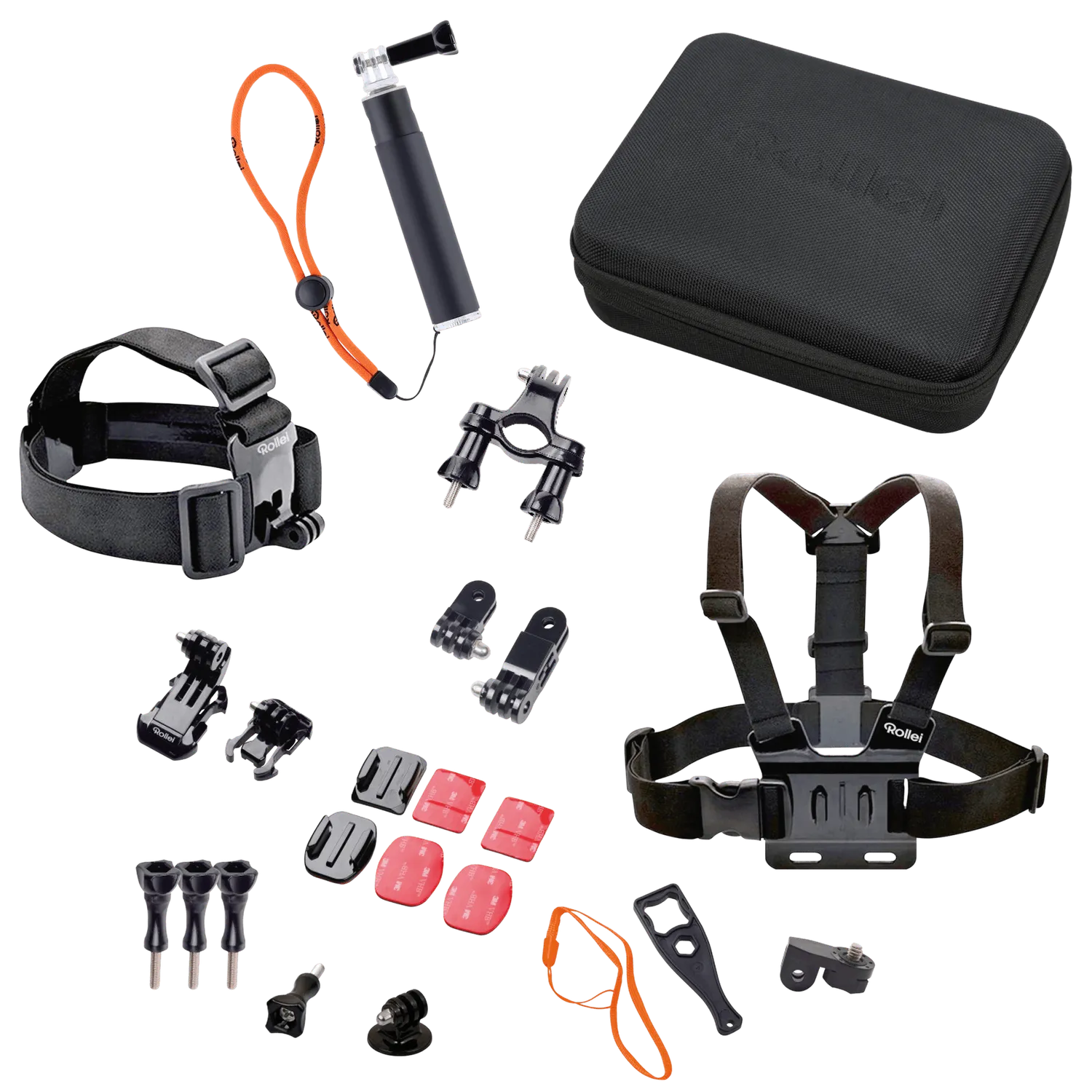 Rollei Actioncam 9S Plus action cam bundle 23 pezzi 4K