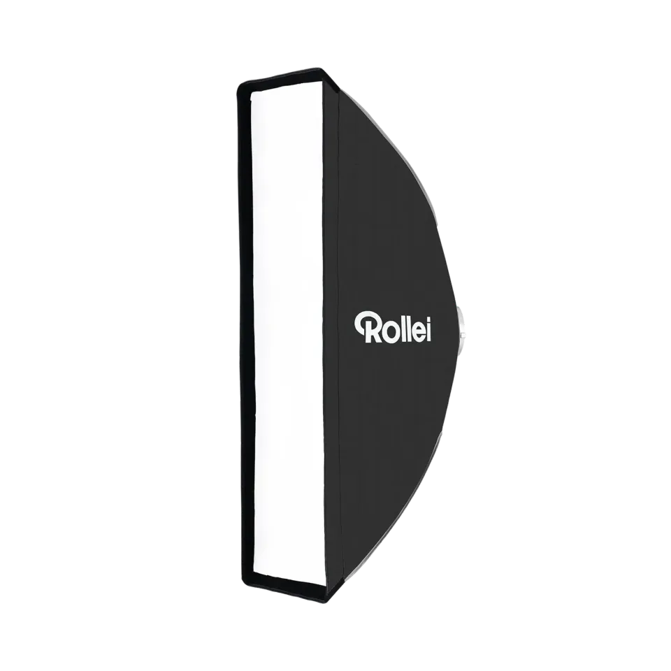Rollei softbox strip 25x100 cm quick release con griglia
