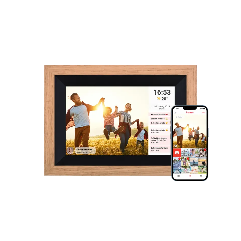Rollei Smart Frame WiFi 105 cornice digitale 10,1" legno