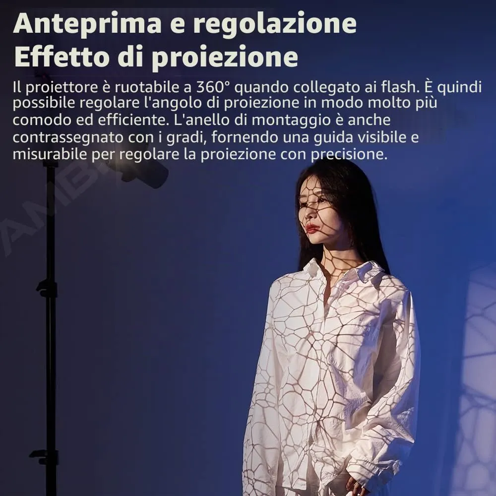 Godox AK-R21 proiettore snoot flash conico con AK-R25