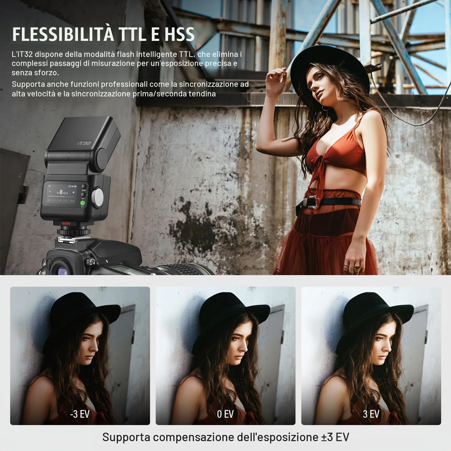 Godox iT32 X5S flash fotocamera TTL per Sony