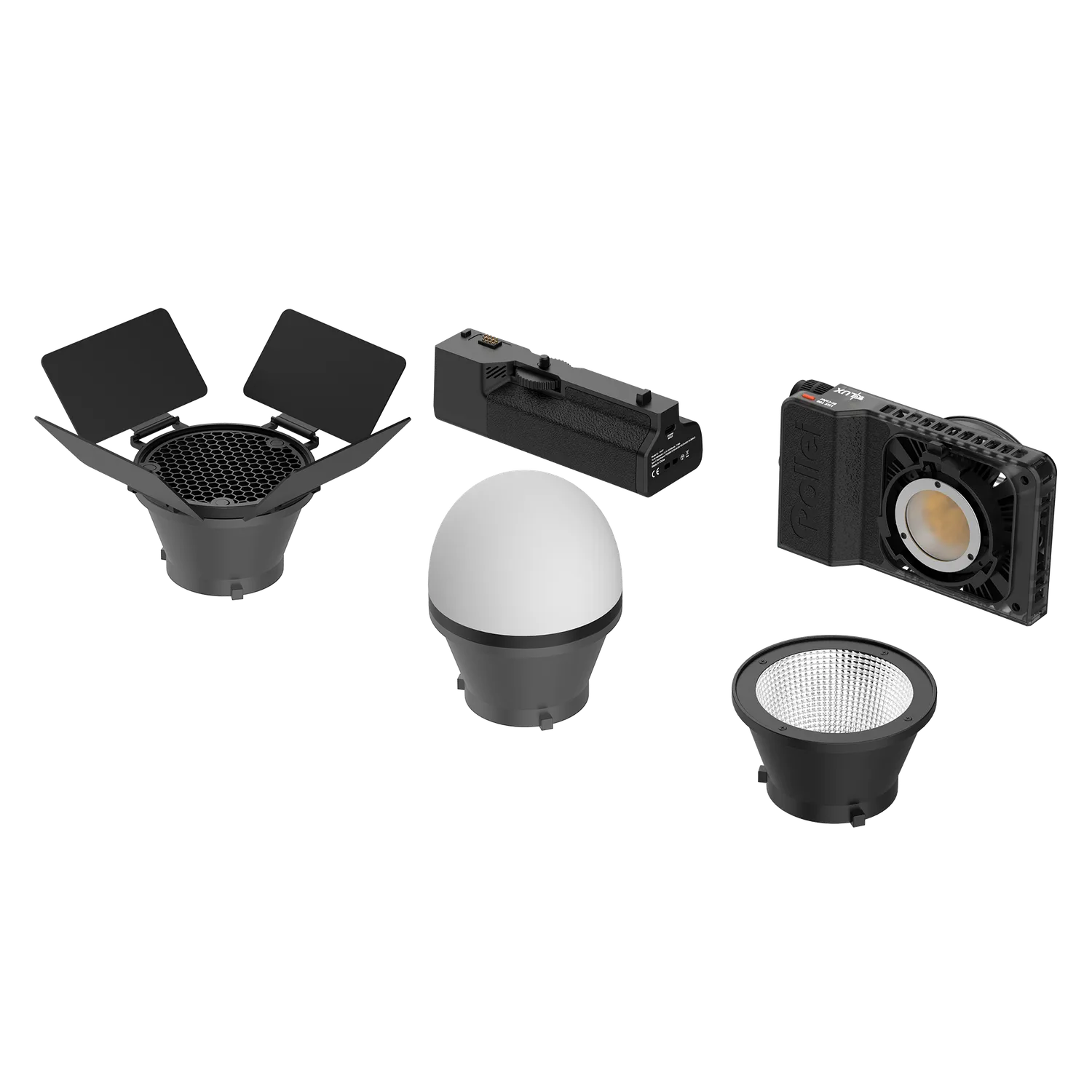 Rollei LUX 100W RGB kit 2 luci led con batteria