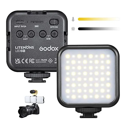 Godox Litemons LED6Bi luce video LED bicolore 3200-6500K