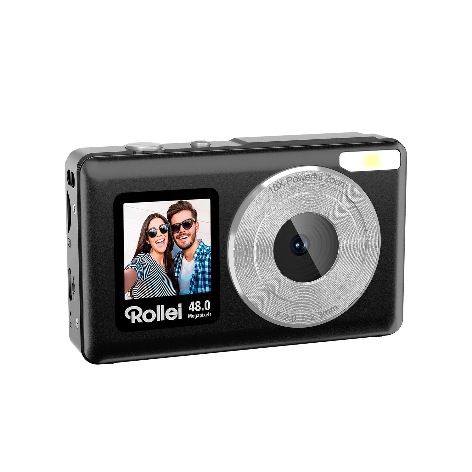 Rollei Compactline Pocket fotocamera digitale Trasparente 48MP