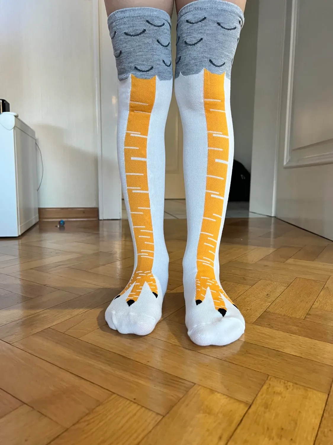FGen calzini cosplay zampa pollo 2 paia divertenti